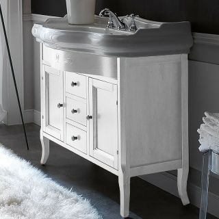 Тумба под раковину Kerasan Retro 734730 напольная Белая